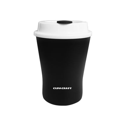 Insulated Enamel Coffee Mug 300ml Capactiy- Black