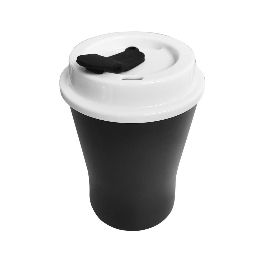 Insulated Enamel Coffee Mug 300ml Capactiy- Black