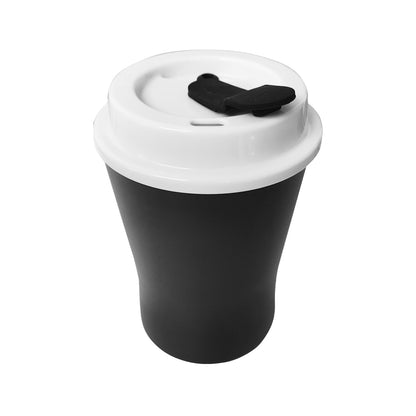 Insulated Enamel Coffee Mug 300ml Capactiy- Black