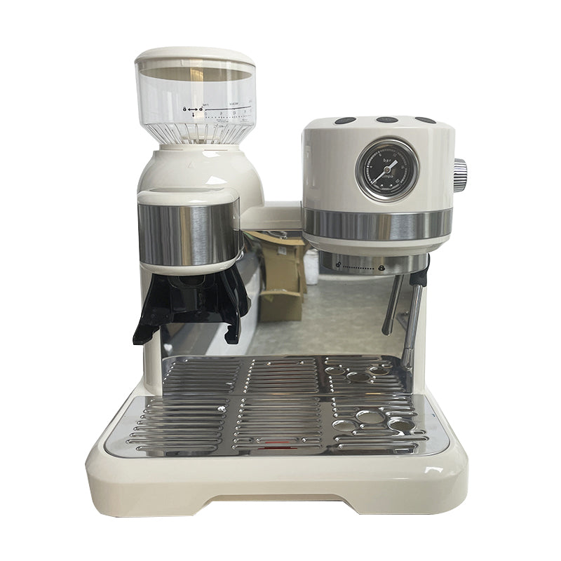 Espresso Coffee Maker with Bean Grinder CF-02