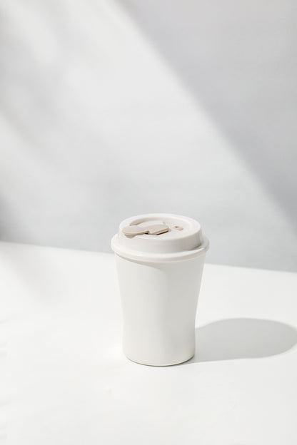 CC-001 300ml Enamal Coffee Cup White