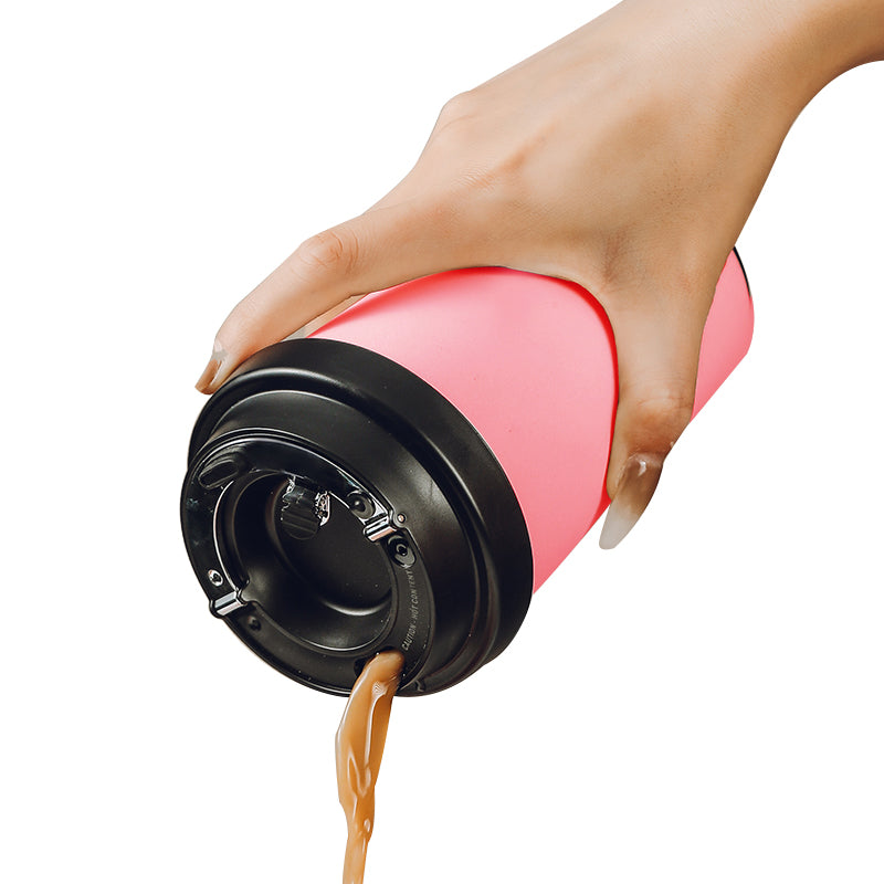 CC-002 330ml Coffee Cup Ceramic Coating-Pink